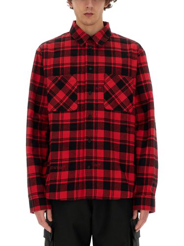 Off-white check print shirt - off-white - Modalova