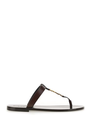 Saint laurent sandal "cassandre" - saint laurent - Modalova