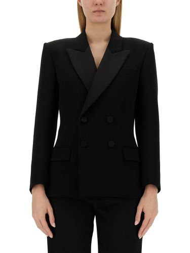 Grain de poudre tuxedo jacket - saint laurent - Modalova