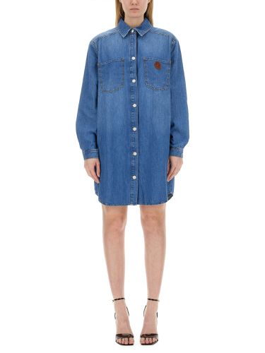 Moschino jeans denim dress - moschino jeans - Modalova