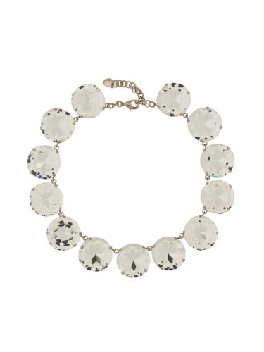 Moschino rhinestone necklace - moschino - Modalova