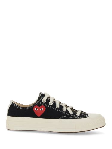 Sneaker with logo - comme des garcons play converse - Modalova