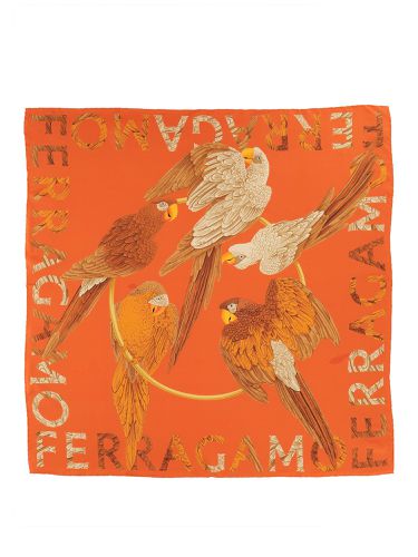 Ferragamo silk scarf - ferragamo - Modalova