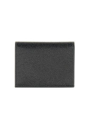 Thom browne leather card holder - thom browne - Modalova