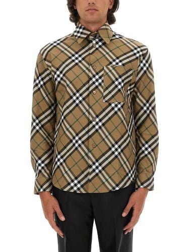 Burberry shirt with check pattern - burberry - Modalova