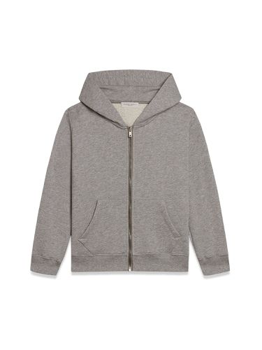 Journey/ boy's zipped sweatshirt hoodie/ melange cotton stolen from golden print - golden goose - Modalova