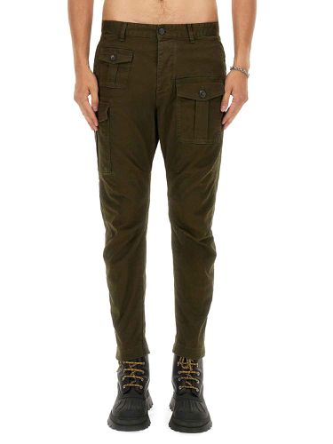 Dsquared cotton pants - dsquared - Modalova