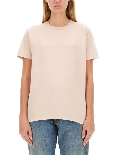 Maison margiela t-shirt with logo - maison margiela - Modalova