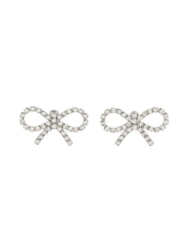 Self-portrait mini bow earrings - self-portrait - Modalova