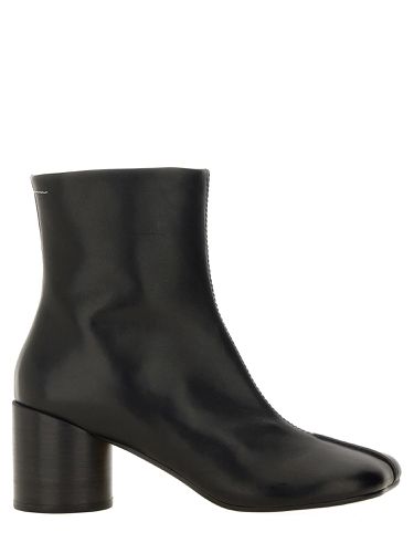 Stitch-out leather boot - mm6 maison margiela - Modalova