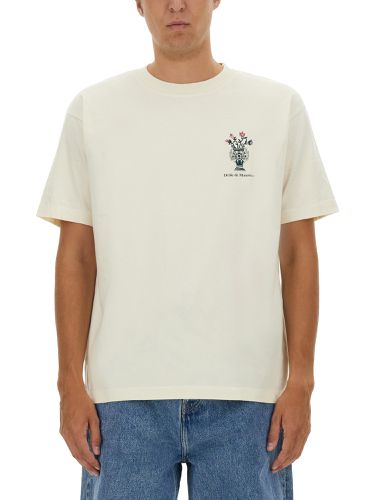 T-shirt with logo - drôle de monsieur - Modalova