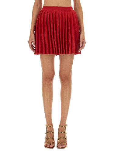 Self-portrait pleated mini skirt - self-portrait - Modalova