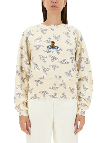 Orb print sweatshirt - vivienne westwood - Modalova