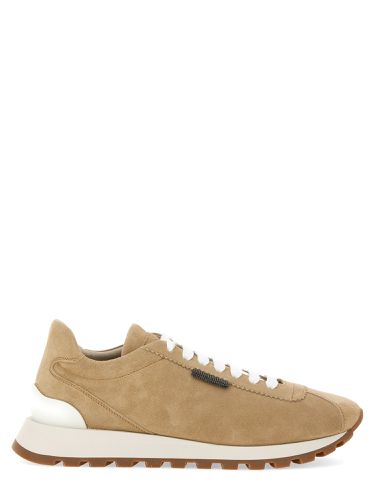 Brunello cucinelli suede sneaker - brunello cucinelli - Modalova