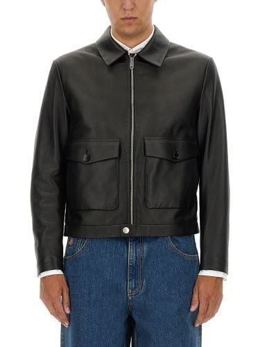 Bally leather jacket - bally - Modalova