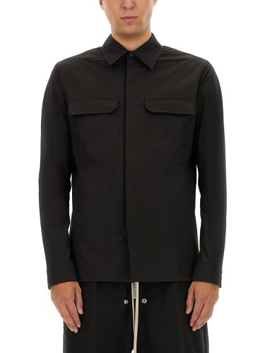 Rick owens cotton shirt - rick owens - Modalova