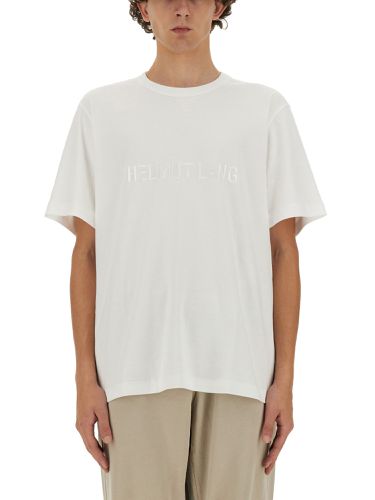 Helmut lang t-shirt with logo - helmut lang - Modalova