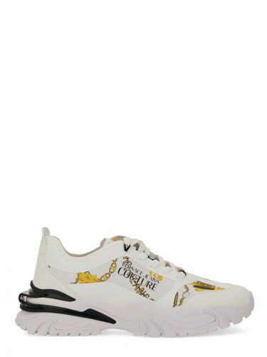 Sneaker with logo - versace jeans couture - Modalova