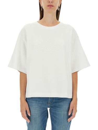 T-shirt with lettering logo - dolce & gabbana - Modalova