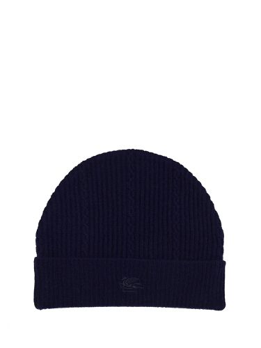 Etro beanie hat with logo - etro - Modalova