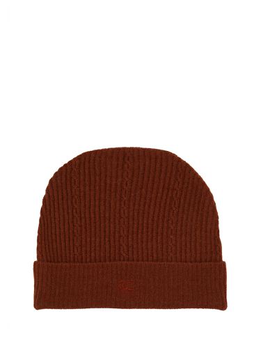 Etro beanie hat with logo - etro - Modalova