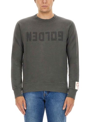 Golden goose sweatshirt with logo - golden goose - Modalova