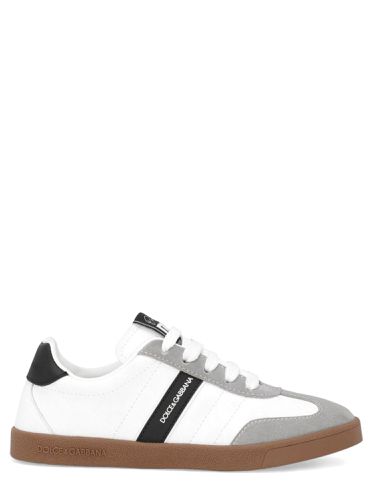 Low lace-up sneaker vit. n white/black/grey - dolce & gabbana - Modalova