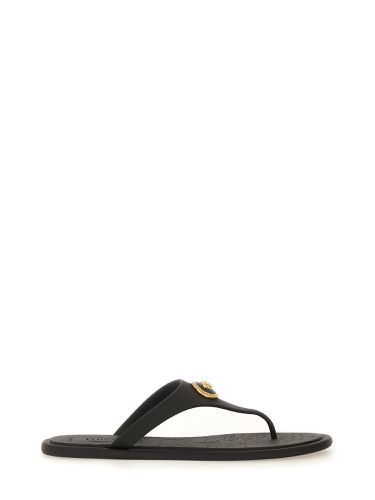 Versace thong sandal "alia" - versace - Modalova