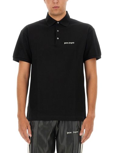 Palm angels polo with logo - palm angels - Modalova