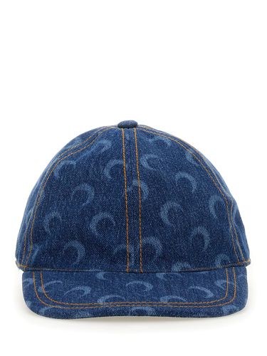 Moon print baseball hat - marine serre - Modalova