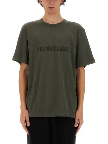 Helmut lang t-shirt with logo - helmut lang - Modalova