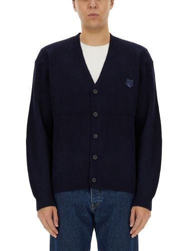 Maison kitsuné ribbed cardigan - maison kitsuné - Modalova