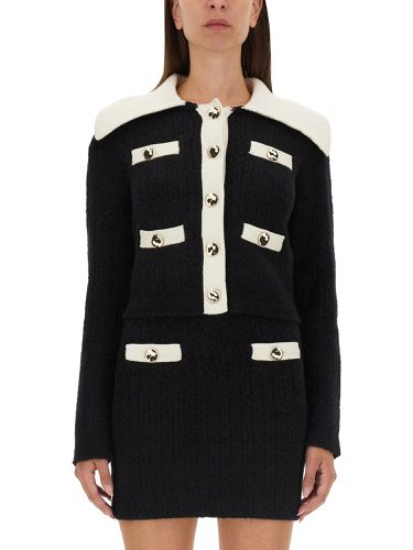 Cashmere blend cardigan - self-portrait - Modalova