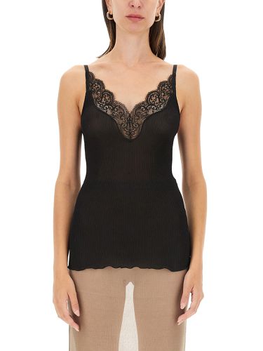 Saint laurent camisole with lace - saint laurent - Modalova