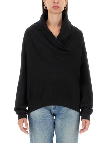 Saint laurent v-neck sweatshirt - saint laurent - Modalova