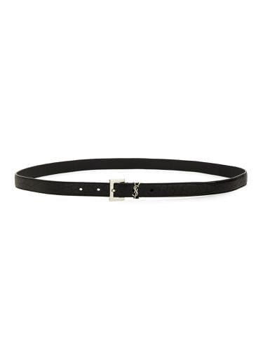 Saint laurent cassandre belt thin - saint laurent - Modalova