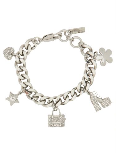 The pave mini icon charm" bracelet - marc jacobs - Modalova