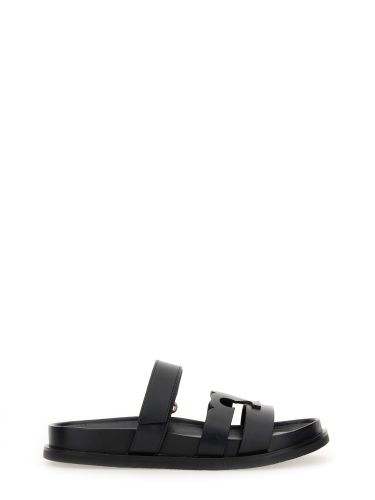 Tory burch leather sandal - tory burch - Modalova