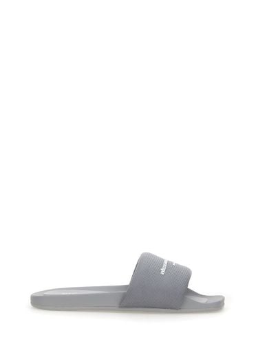 Alexander wang nylon "aw" sandal - alexander wang - Modalova