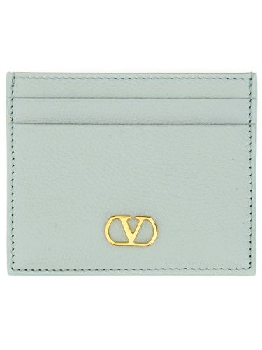 Vlogo signature" card holder - valentino garavani - Modalova