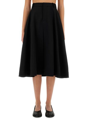 Grain de poudre wool skirt - bottega veneta - Modalova