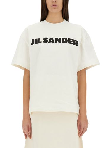 Jil sander t-shirt with logo - jil sander - Modalova