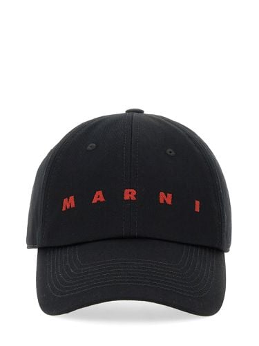 Marni baseball hat with logo - marni - Modalova