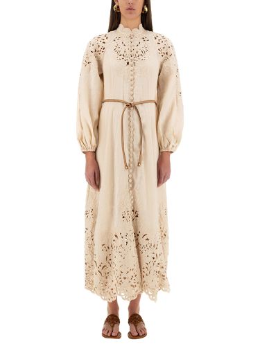 Embroidered "wylie" dress - zimmermann - Modalova