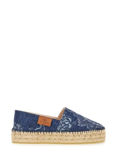 Etro denim espadrilles - etro - Modalova