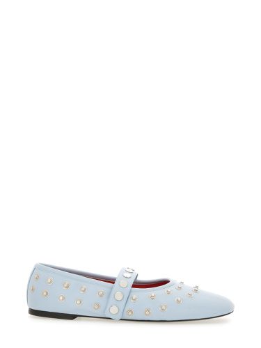 Ryder" ballerina with studs - stella mccartney - Modalova