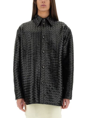 Bottega veneta woven overshirt - bottega veneta - Modalova