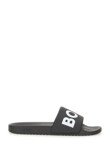 Boss slide sandal with logo - boss - Modalova