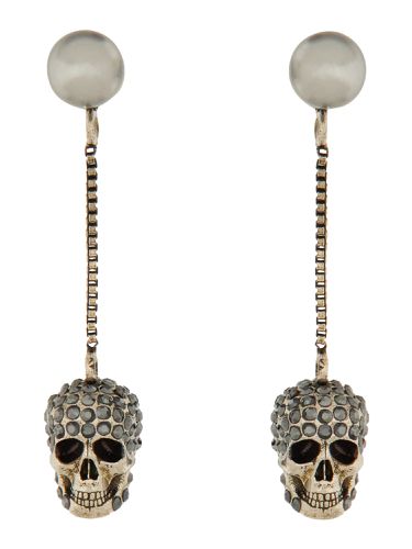 Alexander mcqueen skull earrings - alexander mcqueen - Modalova