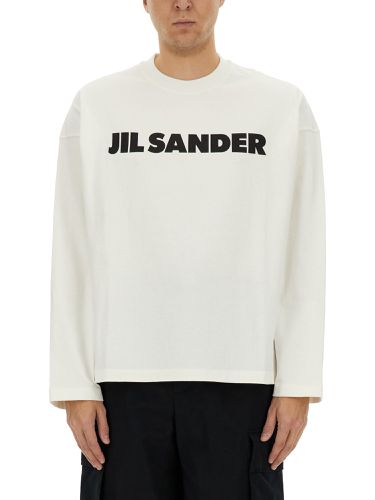 Jil sander t-shirt with logo - jil sander - Modalova